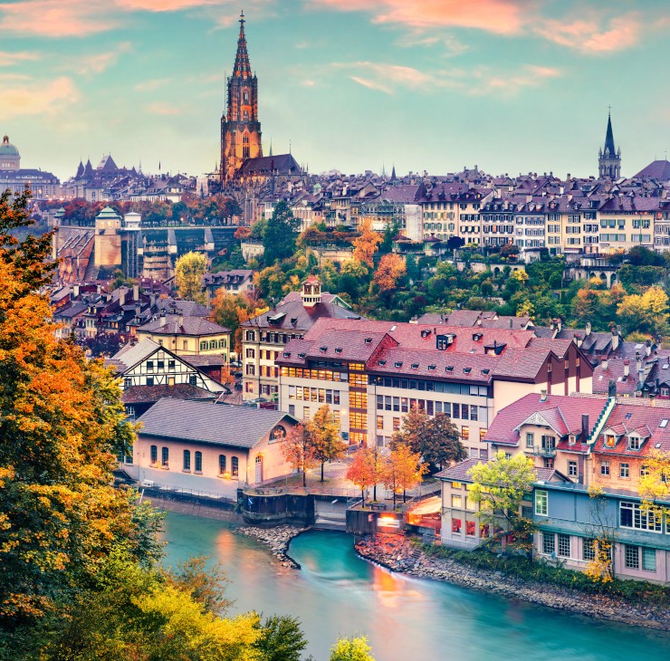 Ville de Suisse rayonnante - Filez en Suisse pour un niveau de vie optimalvos études, 