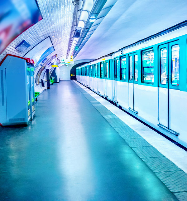 station de métro - optez pour la solution économique et responsable des transports en commun