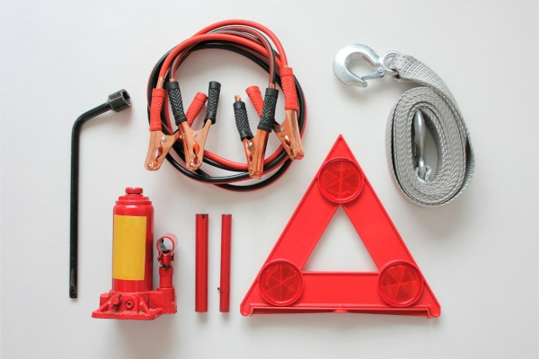 Les objets les plus importants pour un voyage en voiture.